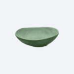 Plato de Cerámica Tulum Verde Jade Mate 22cm